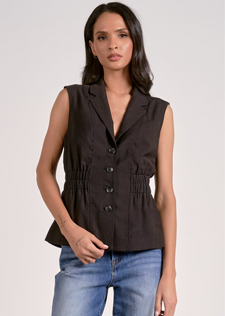 Elan Waist Cinched Vest - FS