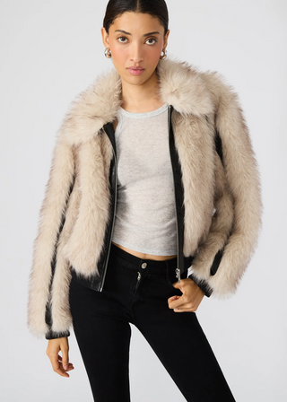 Steve Madden Charmaine Faux Fur Jacket