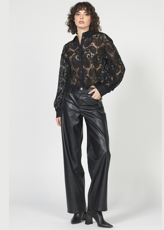 Dear John Suzette Crochet Blouse