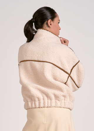 Elan Slate Sherpa Bomber Jacket