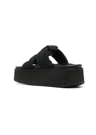 Inuikii Cord Athena Platform Slide Sandal - F.S.