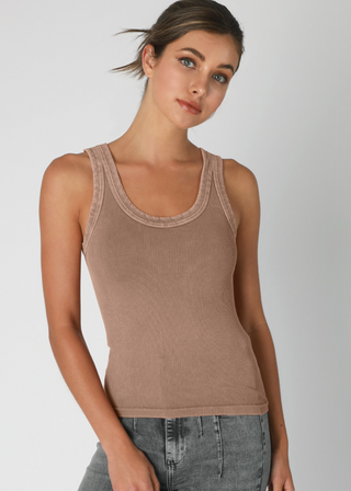 NIKIBIKI Reversible Ribbed Tank Top