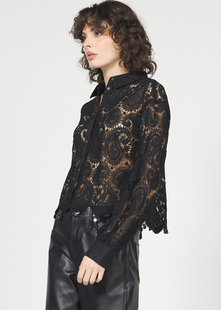 Dear John Suzette Crochet Blouse