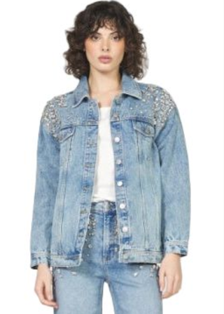 Dear John Janette Sparkle Denim Jacket