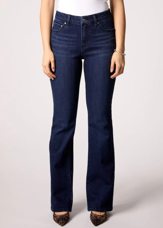 Blue Revival Maya Mid Rise Seamed Bootcut Jeans