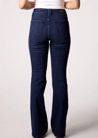 Blue Revival Maya Mid Rise Seamed Bootcut Jeans
