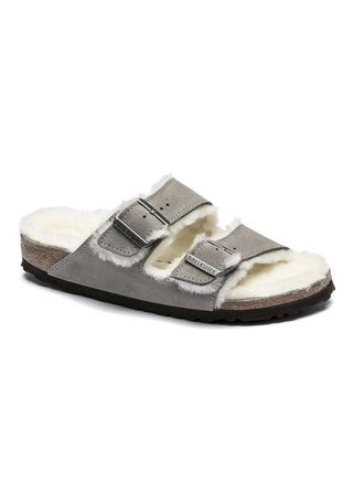 Birkenstock Arizona Fur / Sherling Sandal