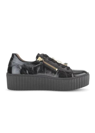 Gabor Bee Platform Double Zip Sneaker