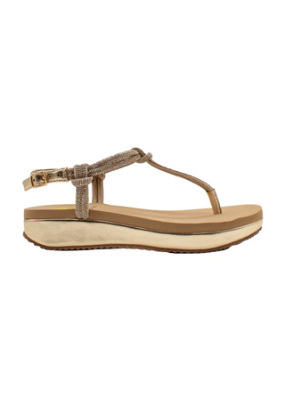 Volatile Calypso Rhinestone Thong Sandal - FS
