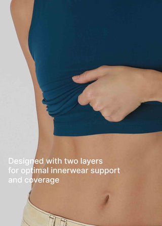 NIKIBIKI Clean Line Sweet Heart Tank