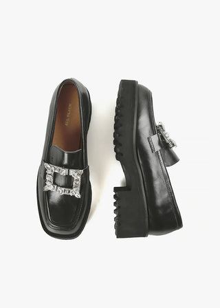 All Black Footwear Elton Lugg Loafer - FS