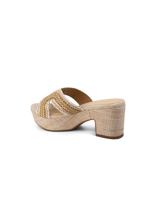 Chocolat Blu Gen Platform Sandal - F.S.