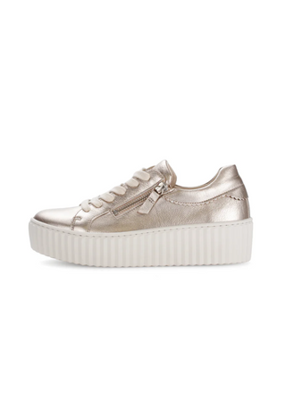 Gabor Dolly Double Zip Platform Sneaker