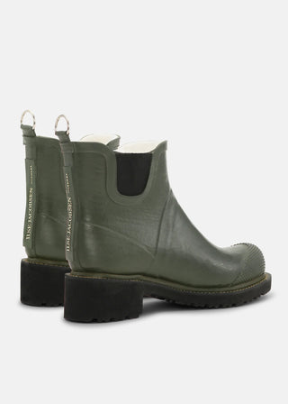 Ilse Jacobsen Rub 47' Short Rubber Waterproof Boots With High Heel