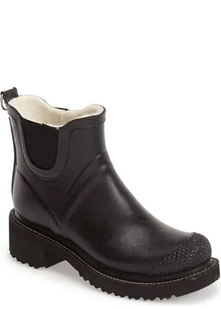 Ilse Jacobsen Rub 47' Short Rubber Waterproof Boots With High Heel