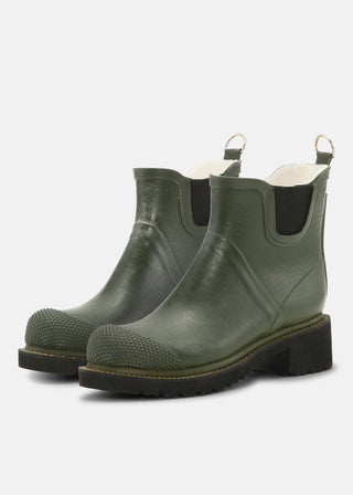 Ilse Jacobsen Rub 47' Short Rubber Waterproof Boots With High Heel