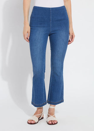 Lysse Jade Stretch Tencel Denim Flare