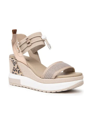 NeroGiardini Bungee Platform Wedge Sandal