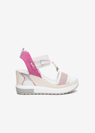 NeroGiardini Bungee Platform Wedge Sandal - F.S.
