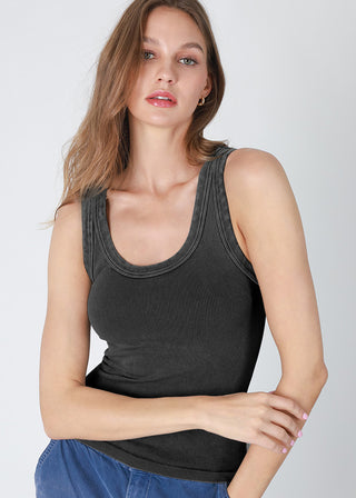NIKIBIKI Reversible Ribbed Tank Top