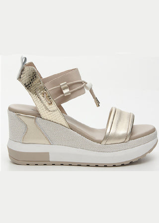 NeroGiardini Bungee Platform Wedge Sandal - F.S.