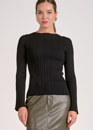 Elan L/S Crewneck Top