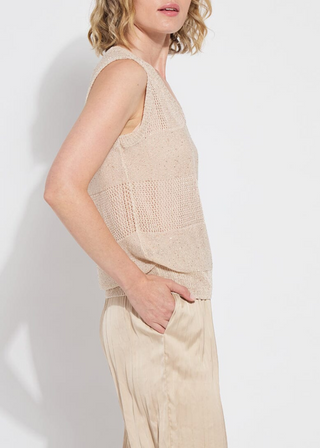 Lysse Bria Sequined V-Neck Shell