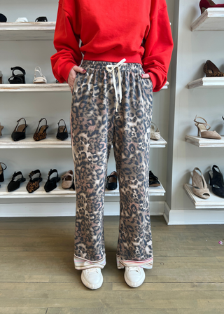 Mystree French Terry Wide Lounge Pants