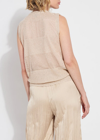 Lysse Bria Sequined V-Neck Shell
