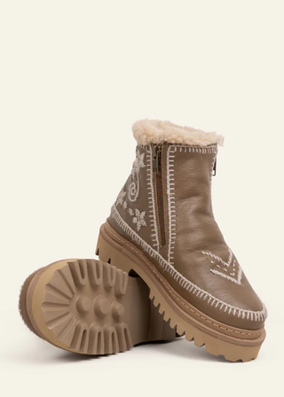Laidback London Setsu 3.0. Paisley Ankle Boot