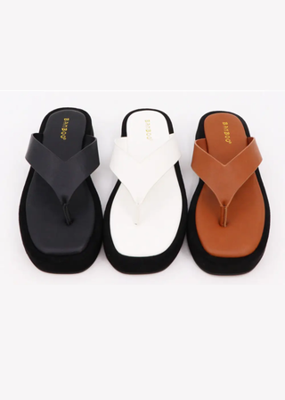 Bamboo Mayven Platform Flip Flop