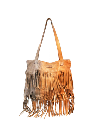 Bed Stu Rimes Fringed Purse