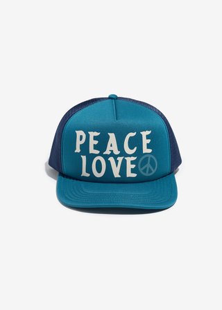 Spiritual Gangster Love Peace Trucker Hat