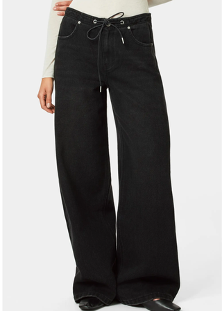 Habitual Lia Drawstring Wide Leg Jean