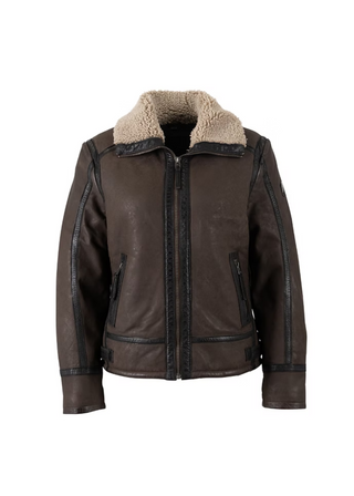 Mauritius Juneau CF Leather Jacket