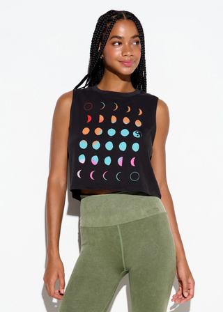Spiritual Gangster Eclipse Spirit Crop Tank