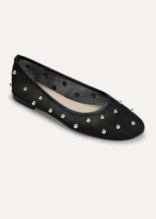 Yosi Samra Sadie Stud Ballet Flat