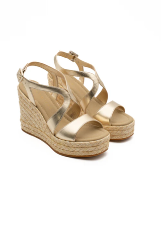 Palomitas Fauna Wedge Sandal