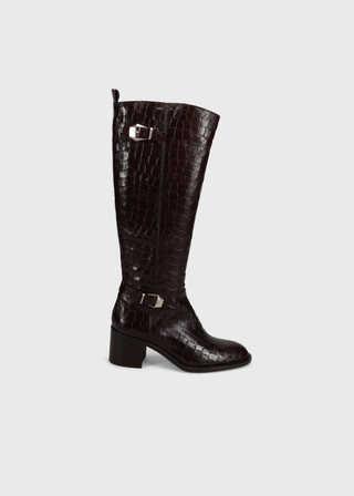 Sesto Meucci Ferny Snake Skin Tall Boot - MD