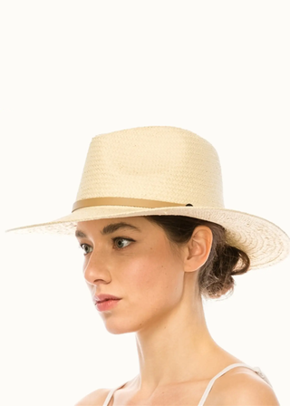 Olive & Pique Straw Panama Hat