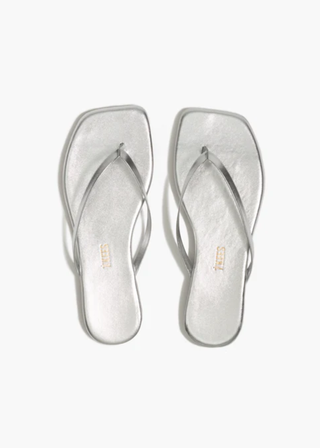 TKEES Square Toe Lily Flip Flop