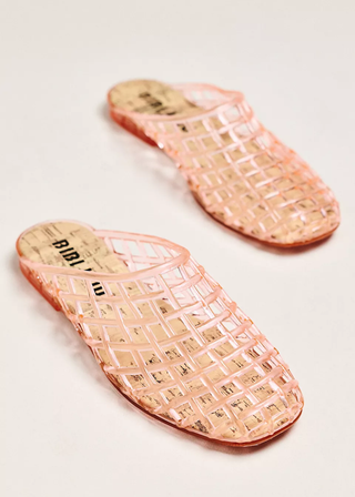Bibi Lou Jelly Flat Mule