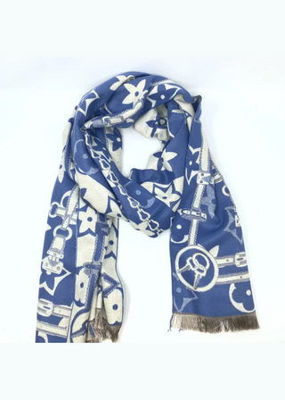 Ultrasoft Scarf Star Pattern