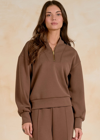 Elan Zip Detail Pullover