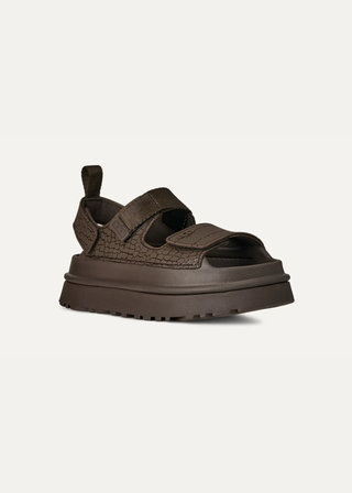 UGG GoldenGlow Embossed Sandal
