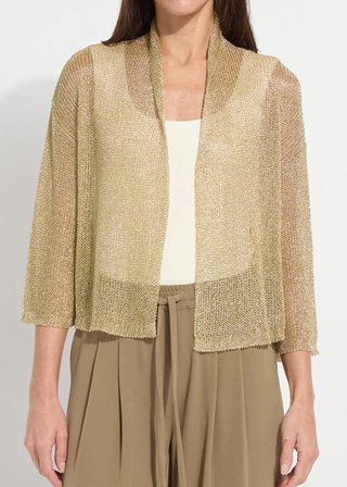 Lysse Oriana Metallic Shrug