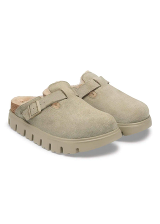 Papillio Boston Chunky Shearling Clog