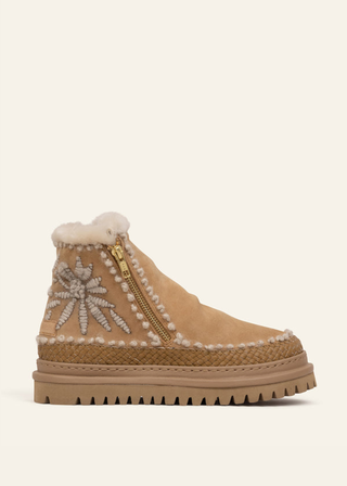 Laidback London Setsu 4.0. Floral Ankle Boot