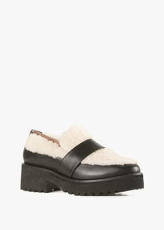 All Black Footwear Sherpa Loafer - FS