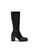 Black Vegan Leather